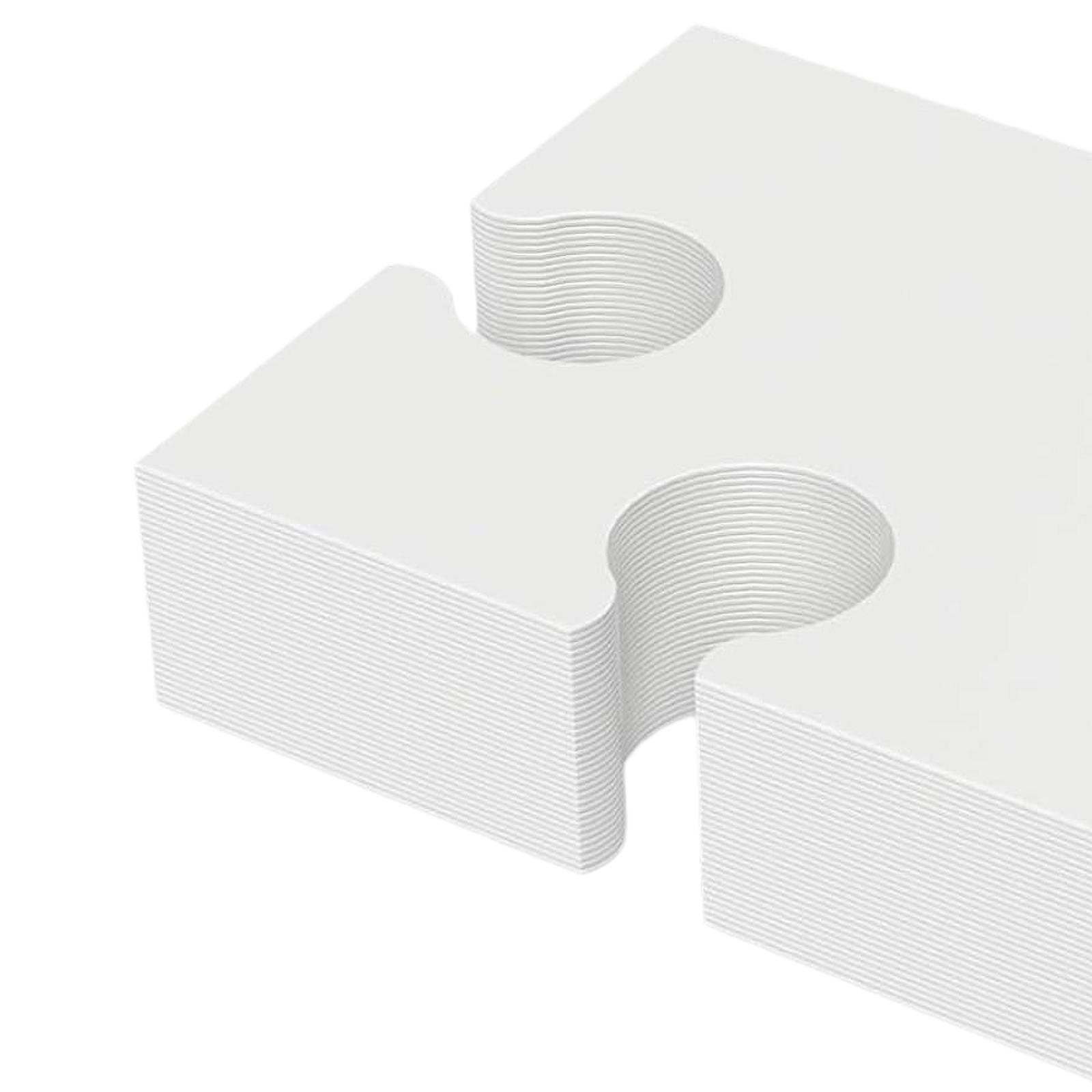 Puzzle Blank White - White Blank Drawing Puzzles Cardboard Pieces