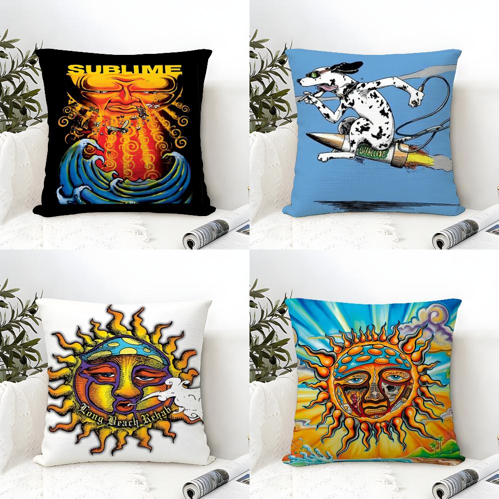 Pillow Cover Sublimation - S-Sublime Band Reggae Cushion Cover Eco