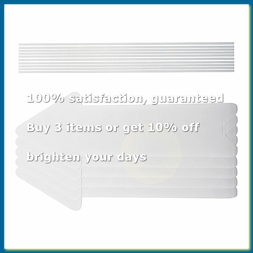 Yard Sign Blank - 5 Pack White Blank Wedding Directional