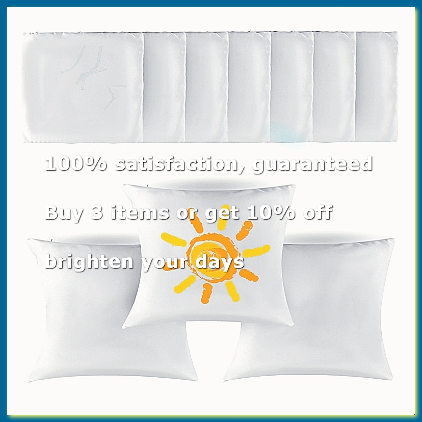 Pillow Cover Sublimation - 40X40 White Plain Sublimation Blanks Pillow