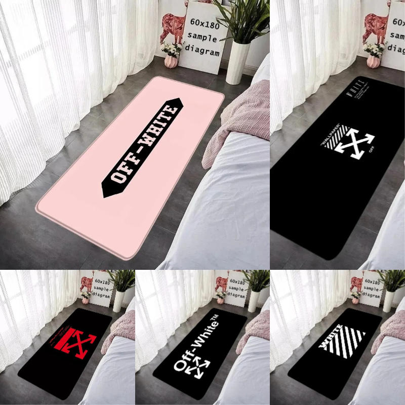 Puzzle Blank White - Door Mat Interior Bedside Foot Rug