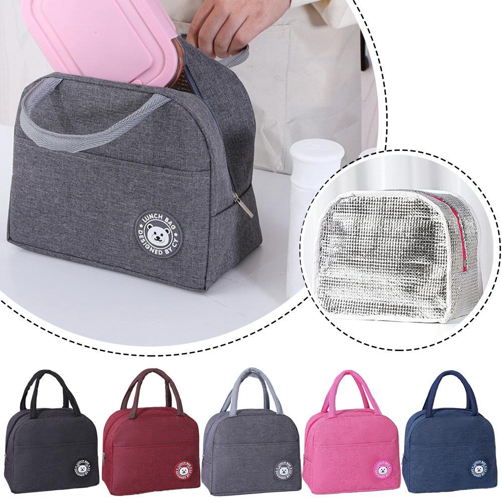 Tote Bag Sublimation - Insulated Lunch Bag Portable Thermal Ice