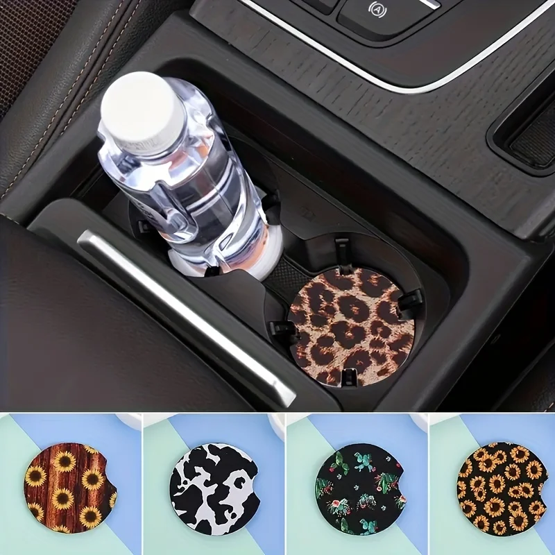 20pcs Sublimated Blank Car Coa - огляд і ціна Coaster Sublimation Blank