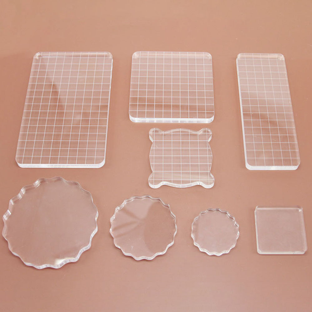 Clear Acrylic Stamp Block Use  - огляд і ціна Photo Acrylic Block