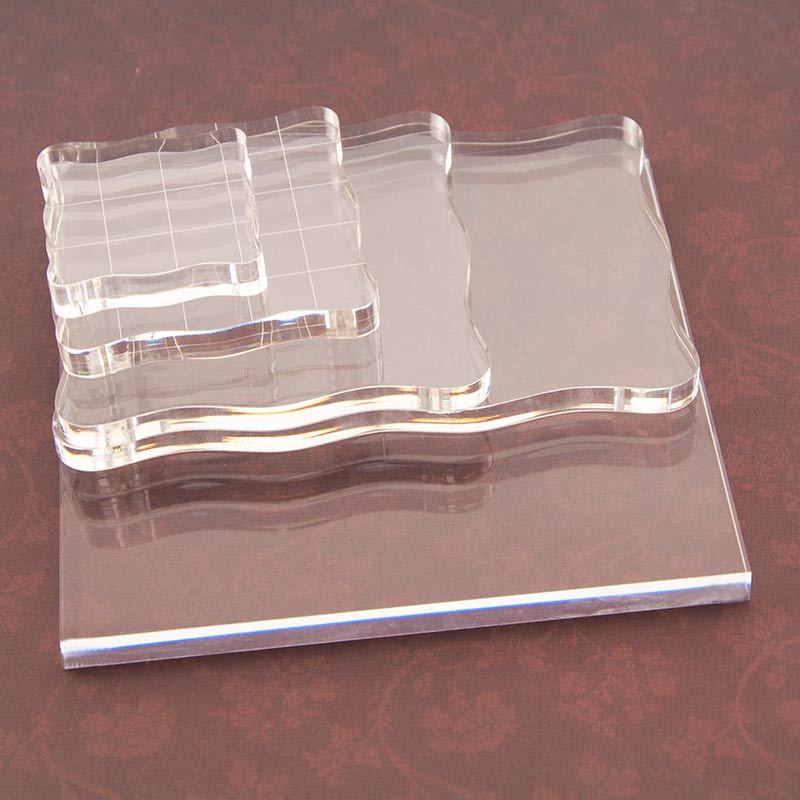 Clear Acrylic Stamp Block Use  - огляд і ціна Photo Acrylic Block