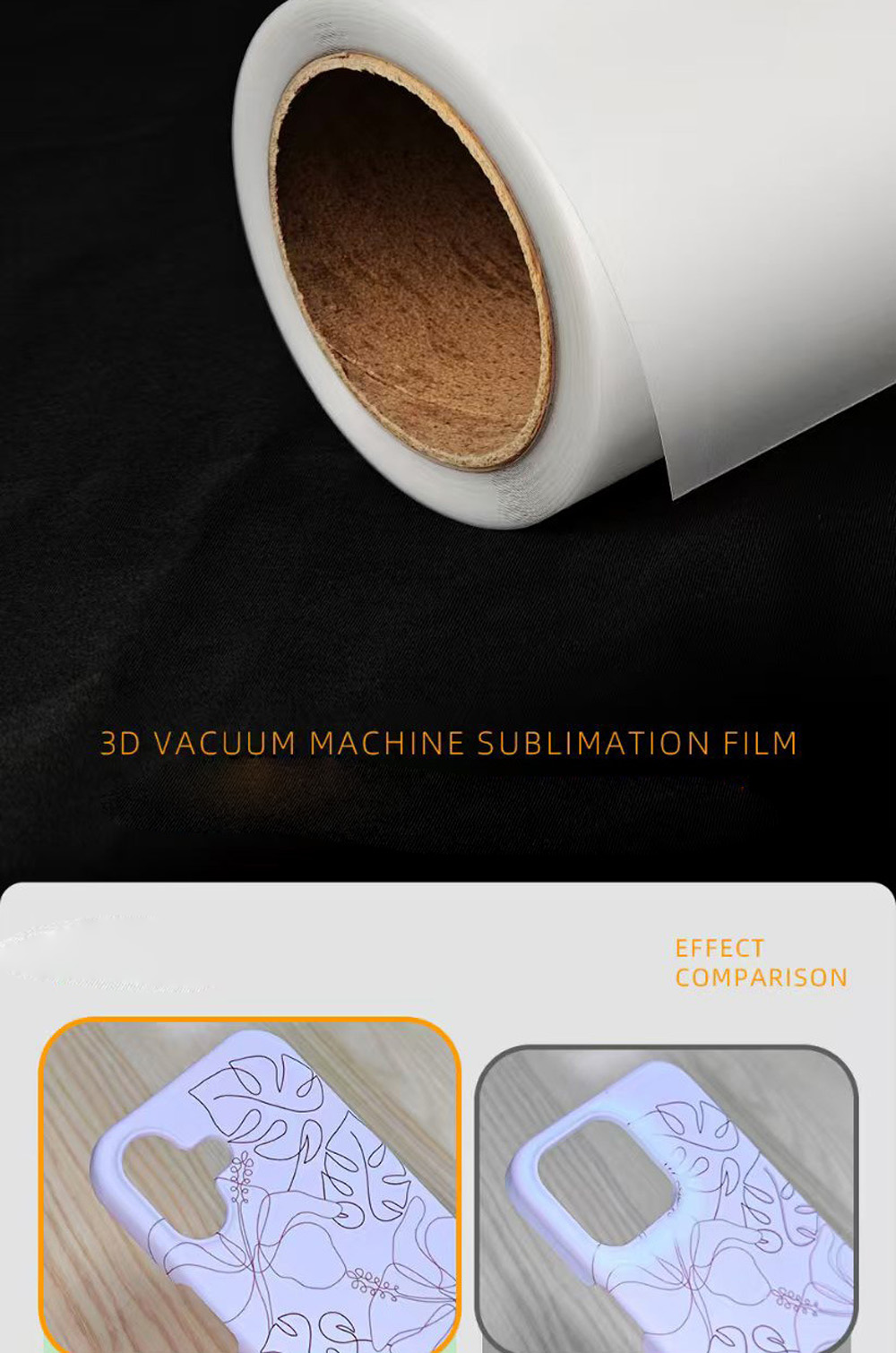 FONLYU 420mm*40mm Roll 3D Subl - огляд і ціна Phone Case Blank Print