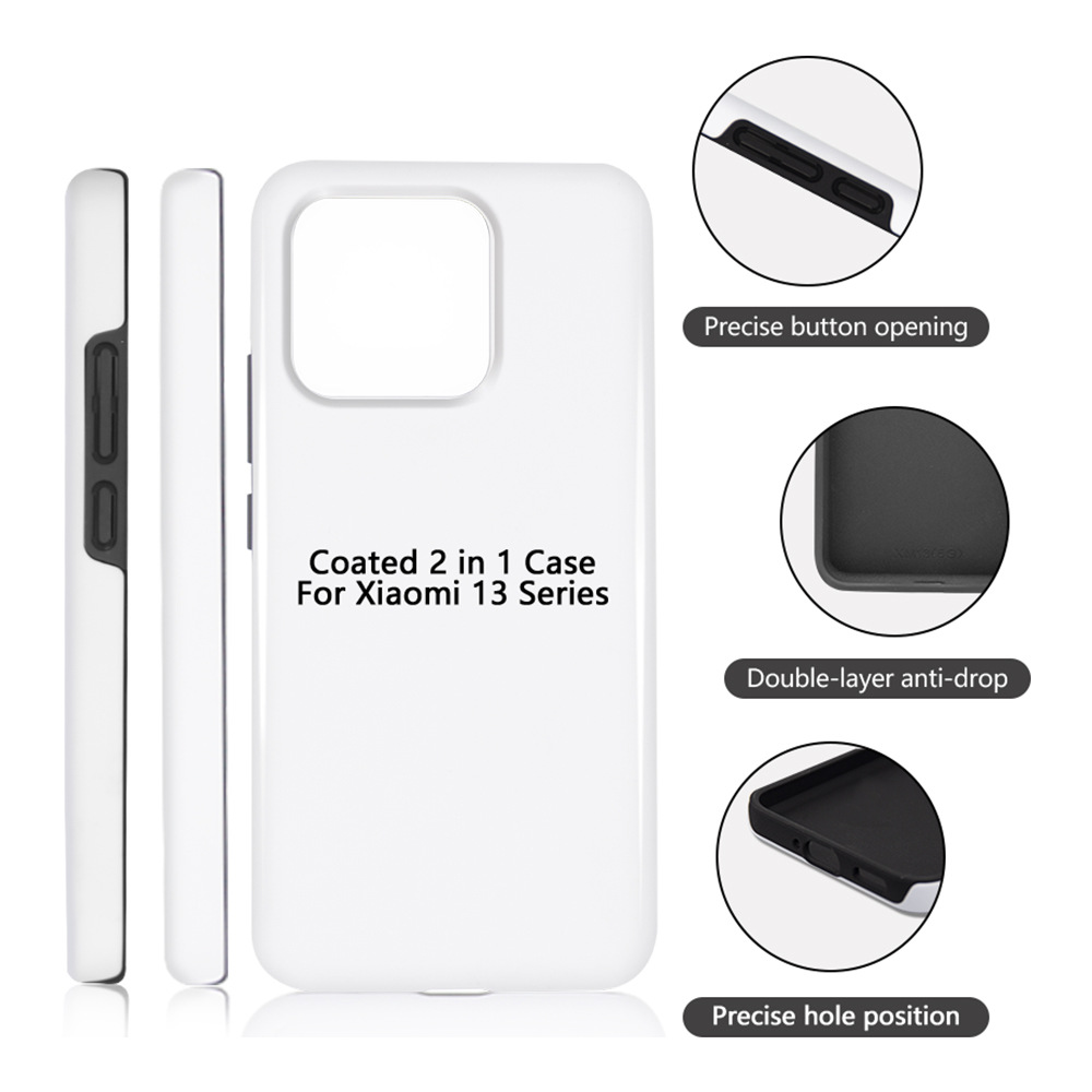Coated 2 in 1 Blank Phone Case - огляд і ціна Phone Case Blank Print