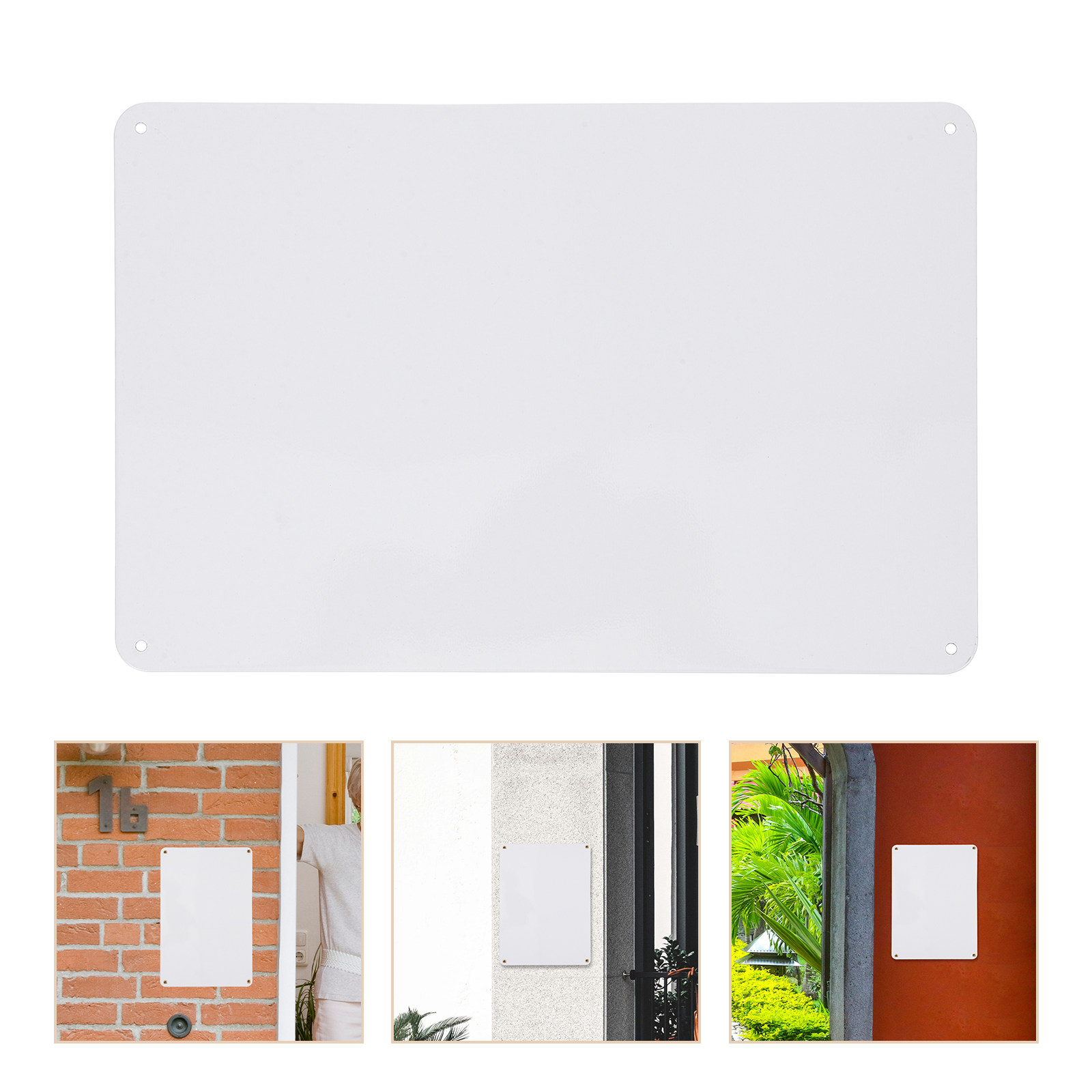 2Pcs Blank Metal Sublimation S - огляд і ціна Yard Sign Blank