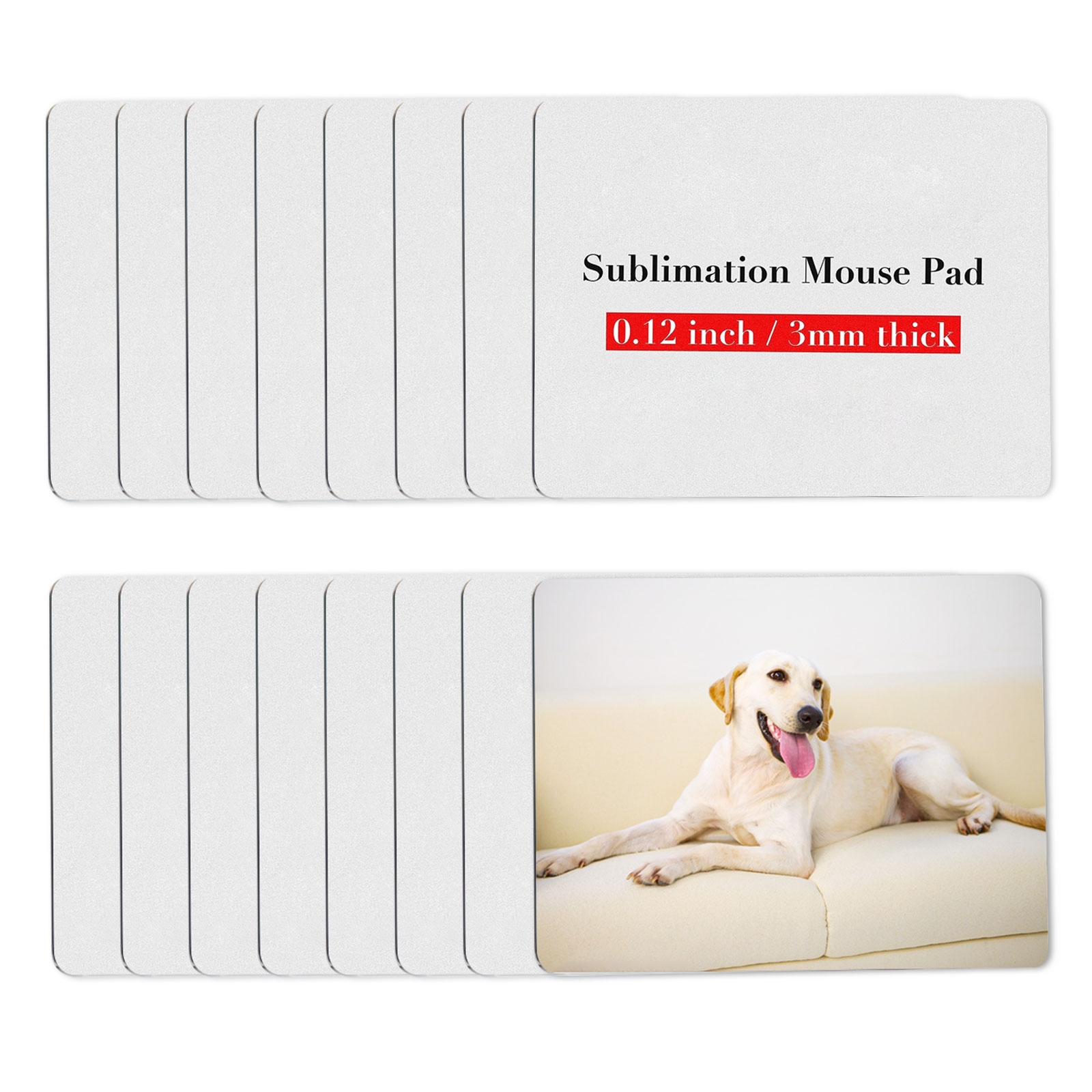 8pcs Sublimation Mouse Pad Bla - огляд і ціна Mouse Pad Blank Sublimation