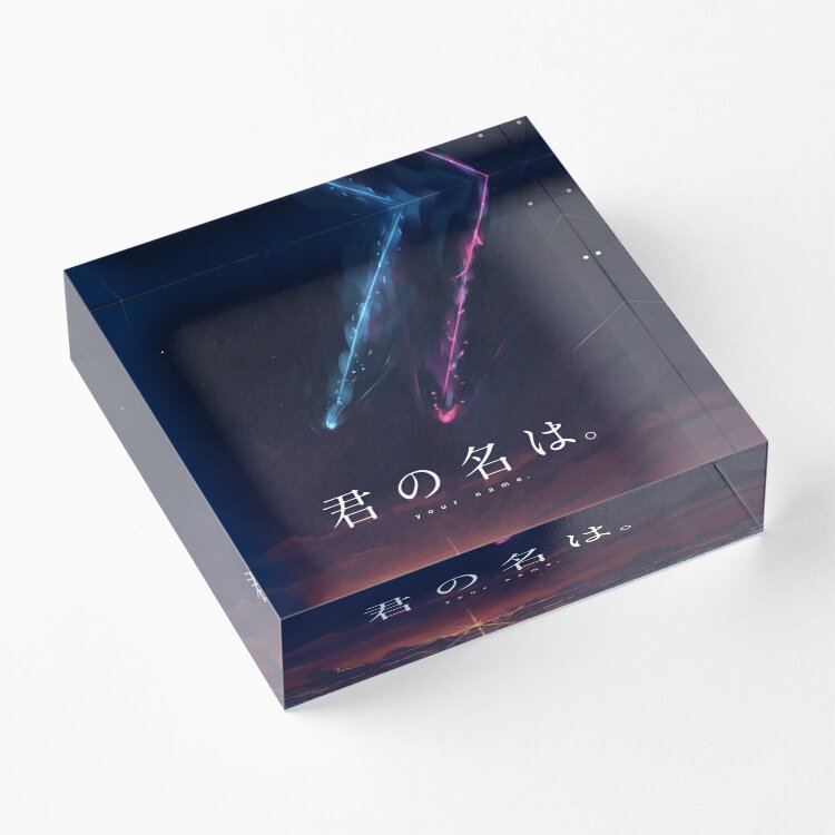 Your Name Kimi No Na Wa  Acryl - огляд і ціна Photo Acrylic Block