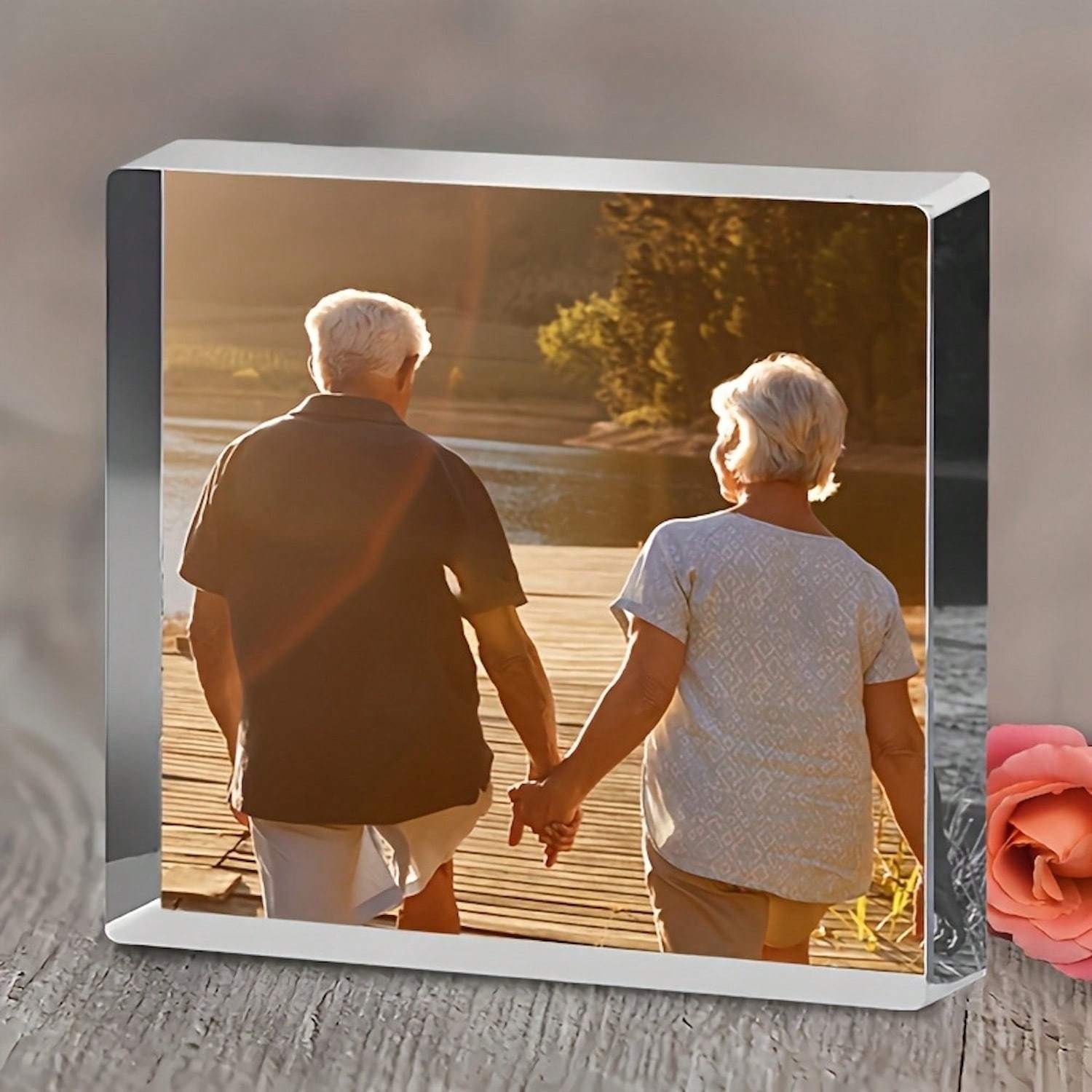 2D Flat Acrylic Photo Block -  - огляд і ціна Photo Acrylic Block