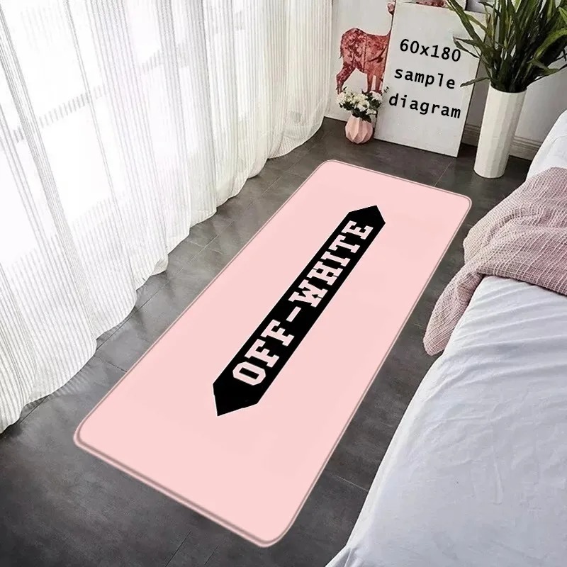 Door Mat Interior Bedside Foot - огляд і ціна Puzzle Blank White