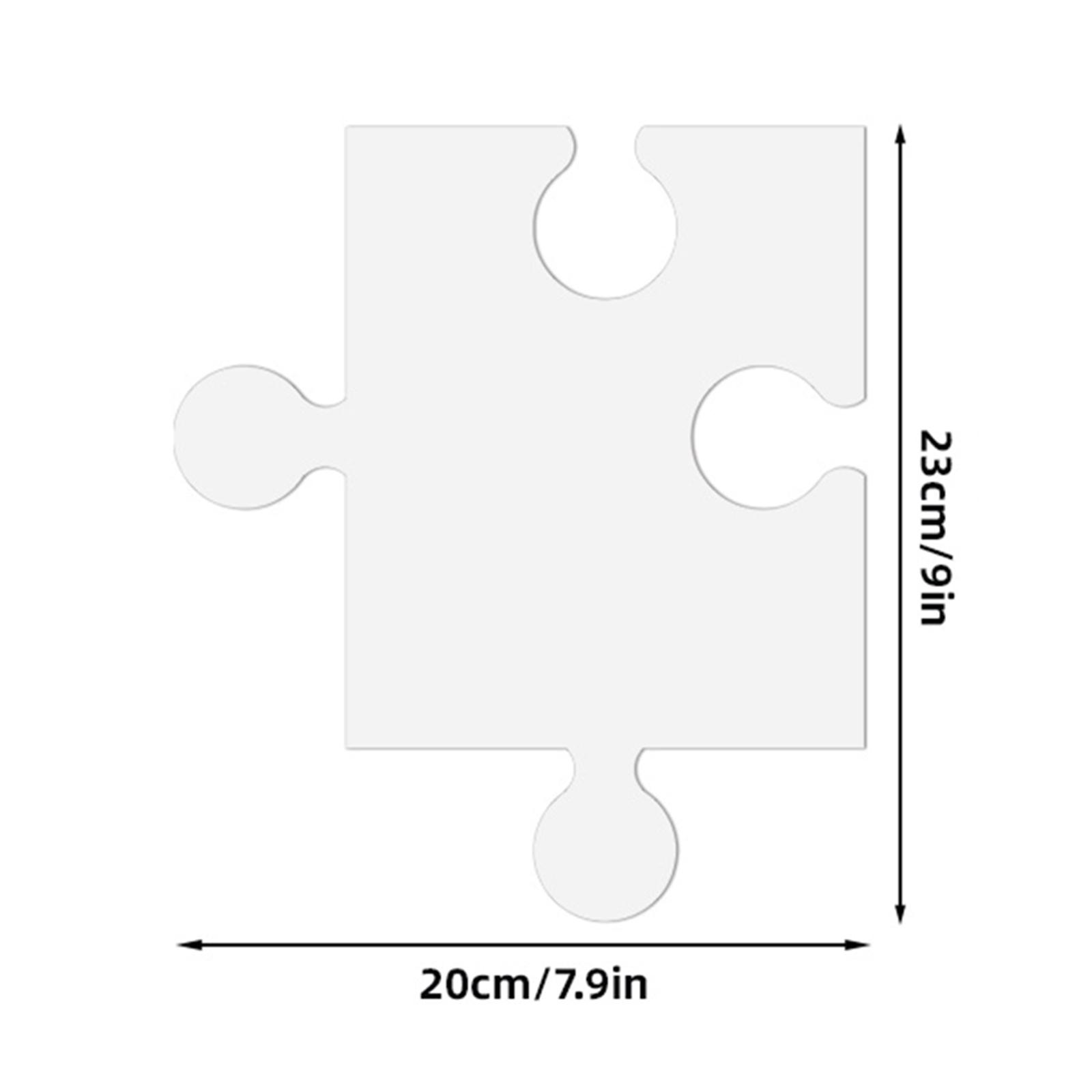 White Cardboard Blank Jigsaw P - огляд і ціна Puzzle Blank White