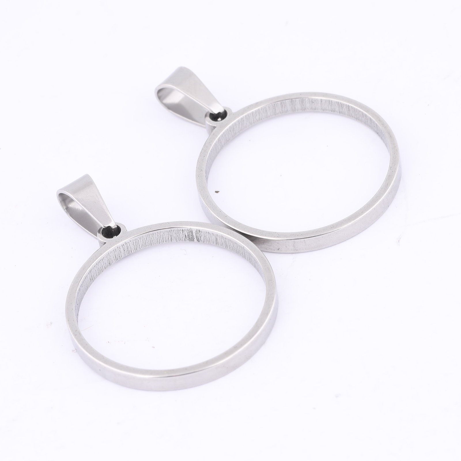 10pcs 25mm Round Open Bezel Ch - огляд і ціна Metal Photo Panel