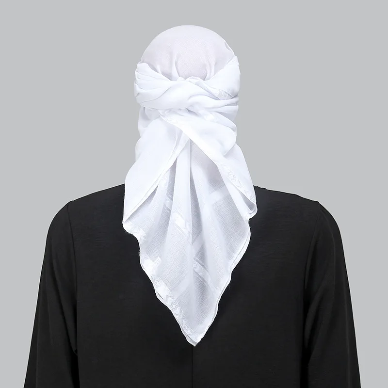 Islam White Square Scarf Men S - огляд і ціна Bandana Blank White