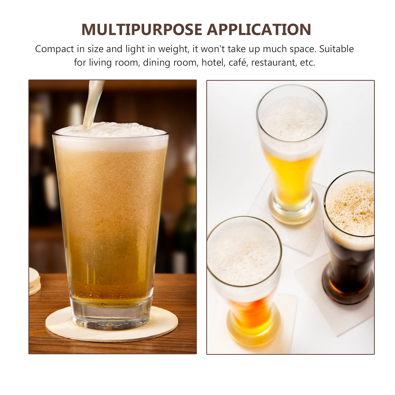 10Pcs Sublimation Blank Coaste - огляд і ціна Coaster Sublimation Blank