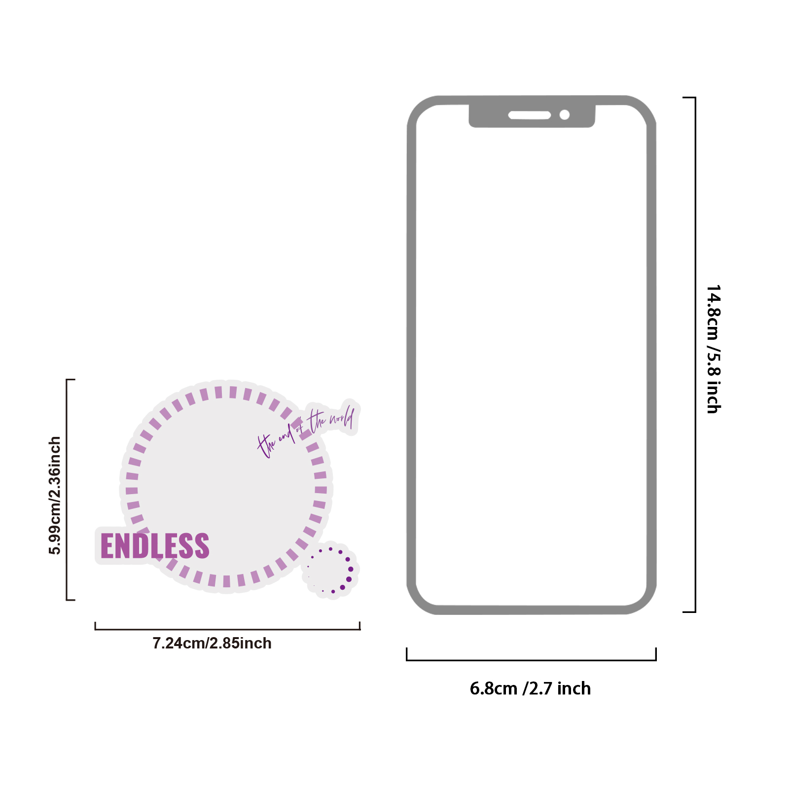 Etori Life Circle of Rules 15P - огляд і ціна Laptop Sleeve Blank