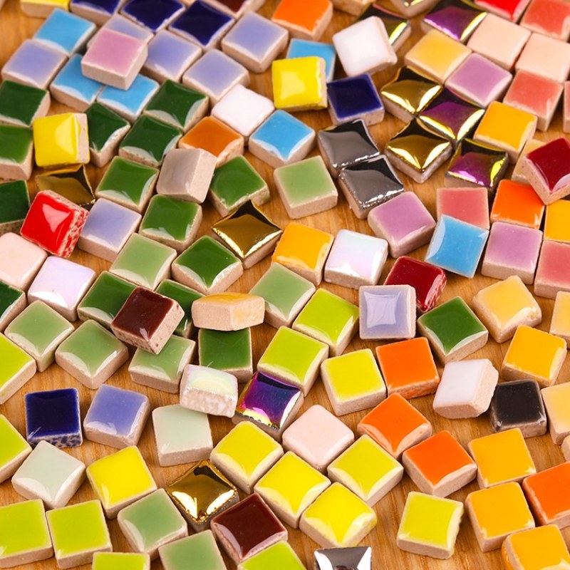100g DIY Ceramic Mosaic Tiles  - огляд і ціна Ceramic Tile Blank
