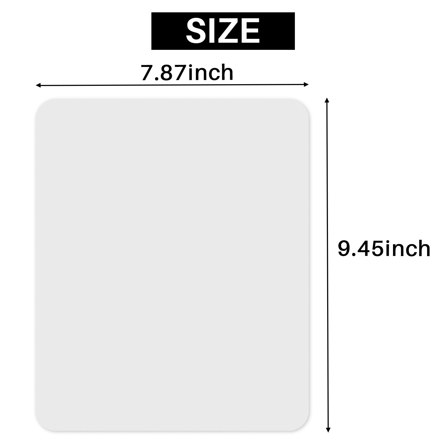 Leading-10Pcs Blank Mouse Pad  - огляд і ціна Mouse Pad Blank Sublimation
