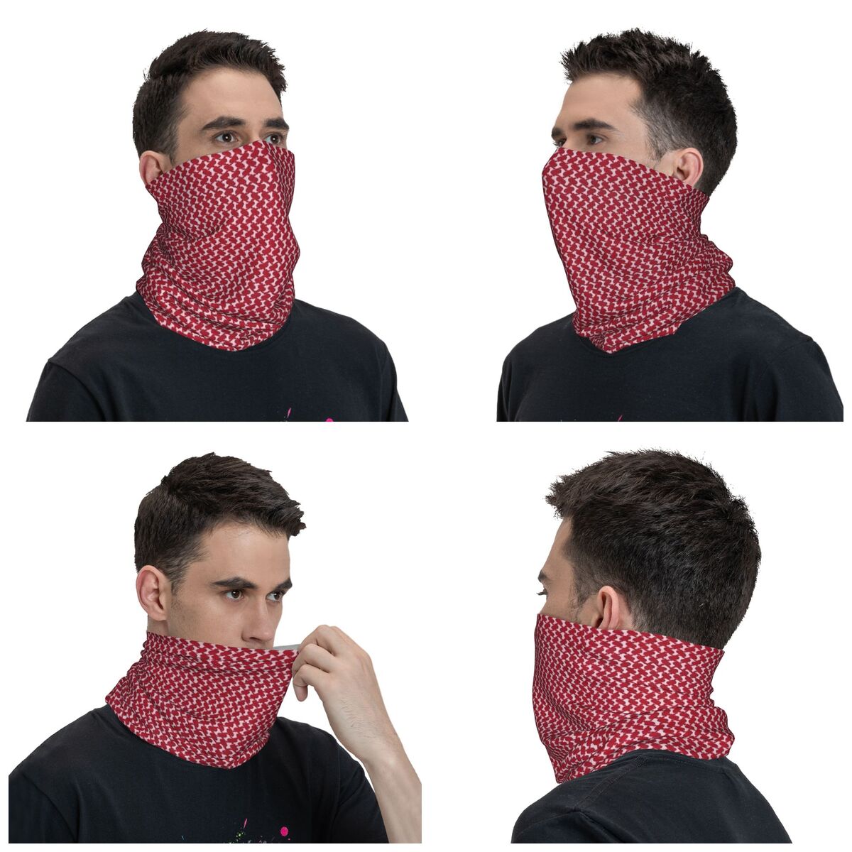 Middle Eastern Keffiyeh Bandan - огляд і ціна Bandana Blank White