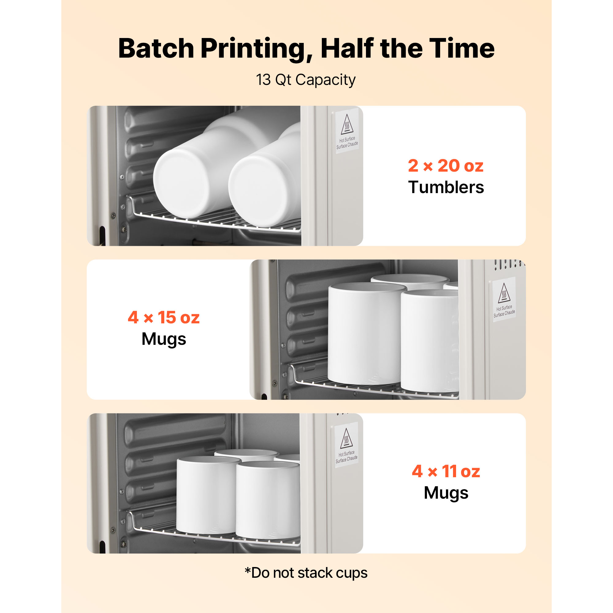 SucceBuy Sublimation Oven Mach - огляд і ціна Sublimation Mug White