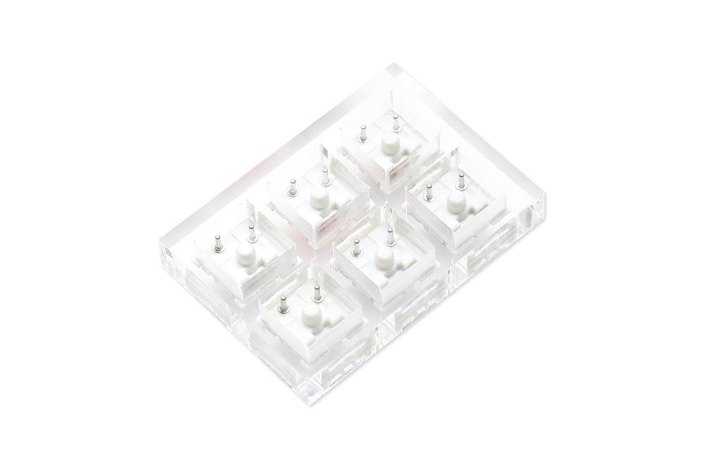 Outemu Acrylic Switch Tester O - огляд і ціна Laptop Sleeve Blank